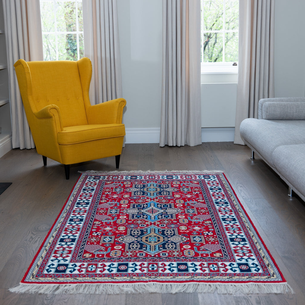 Silk Rug In Interior