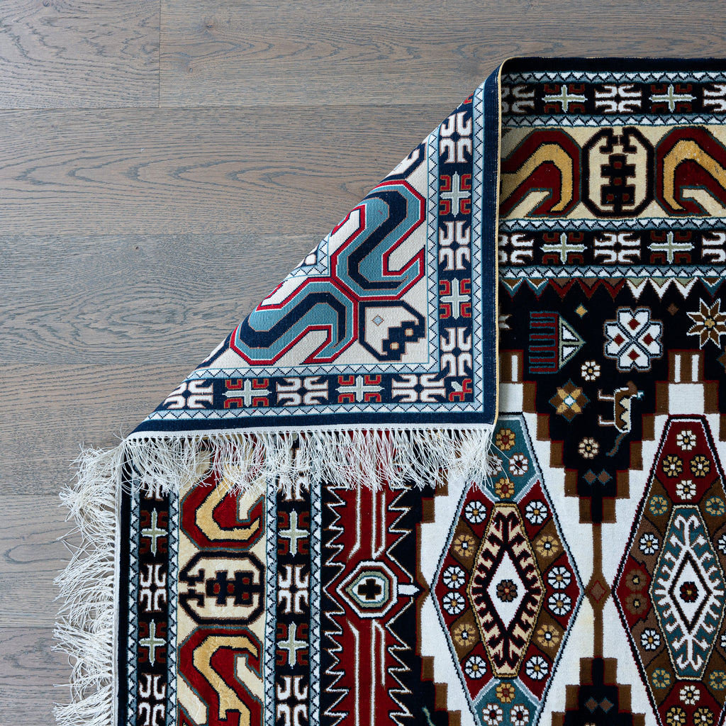 "Shahnezerli" S edition silk carpet
